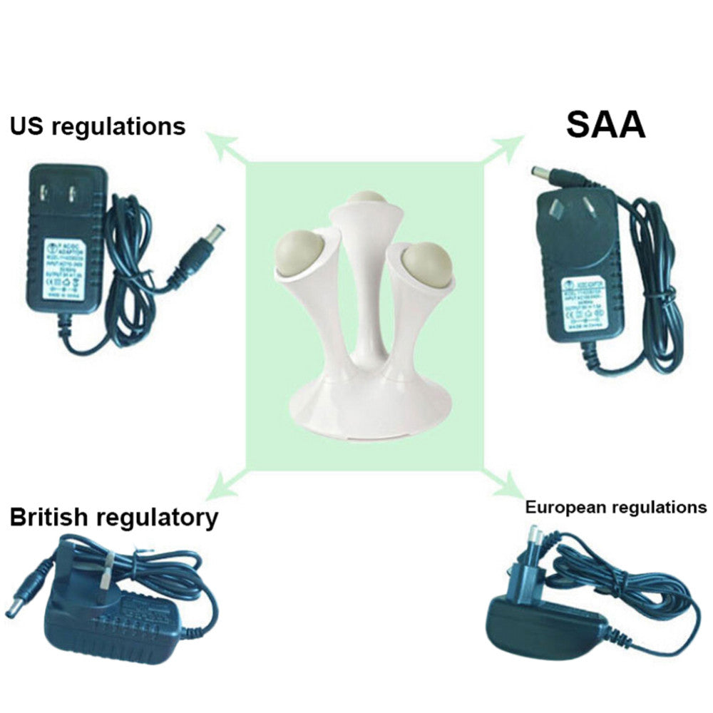 Factory direct foreign trade decorative mushroom lamp LED colorful gradient magic night light fluorescent lamp bedside